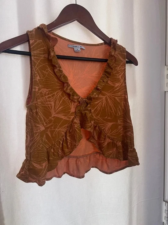 O’neill Ruffled Crop Top - Picture 6 of 7